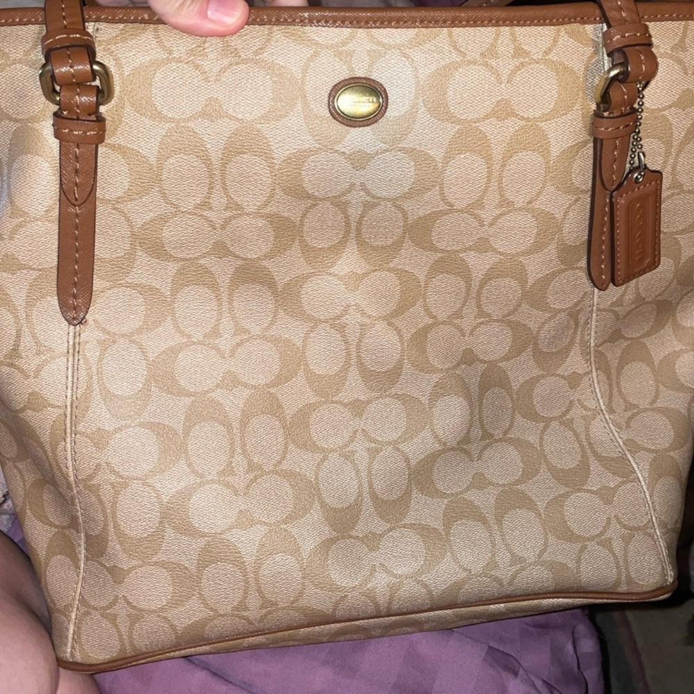 Coach city tote